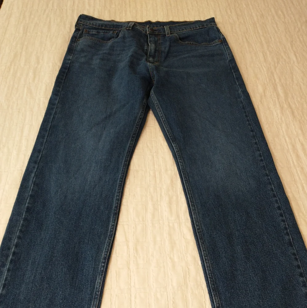 Levi 505 Jeans, Men's Size,‎ Waist 34, Length 30, Medium Blue, Straight Leg